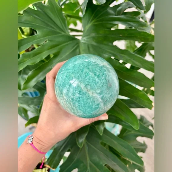 Amazonite Orb from Madagascar - Picture 6 of 7